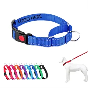 0.9"Wx20"L NYLON Pet Collar Buckle Release