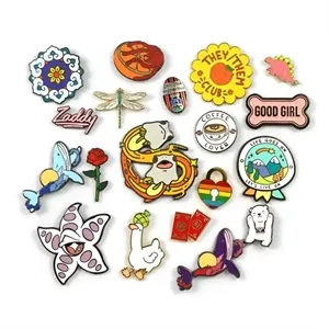 1.2" Die Struck Iron Soft Enamel Lapel Pin