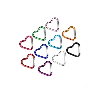 1.73"*1.61" Heart-shaped Carabiner