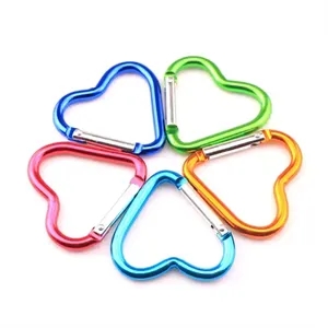 1.73"*1.61" Heart-shaped Carabiner