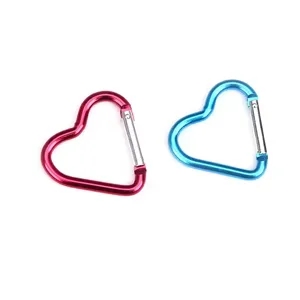 1.73"*1.61" Heart-shaped Carabiner