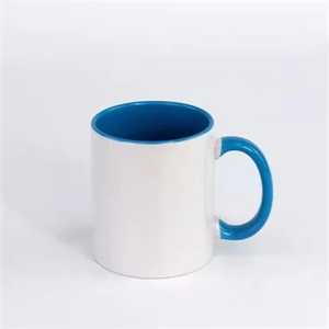 11oz Mug Creamic C handle/Coloured Interi