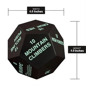12 Sided PU Dice Squeeze Toy Stress Reducer