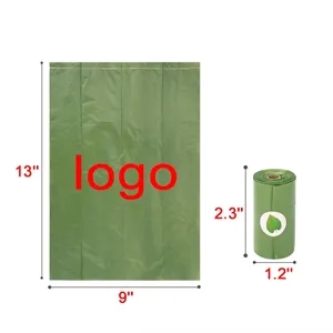 16 Pack Eco-Friendly Biodegradable Pet Waste Bags