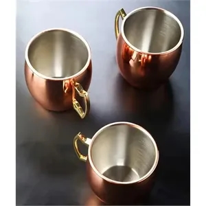 16oz Copper Plating Moscow Mule Drinking Mugs