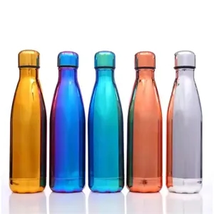 17 oz. Electroplated Glossy Cola Bottle Thermos