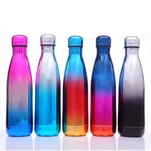17 oz. Electroplated Glossy Cola Bottle Thermos