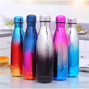 17 oz. Electroplated Glossy Cola Bottle Thermos