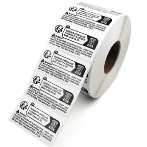 2000Pcs/Roll Custom Self Adhesive Labels Stickers