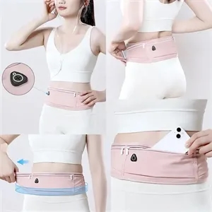 3 Pockets Waterproof Reflective Sport Waist Bag