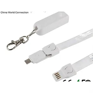 3 in 1 Lanyard USB Cable