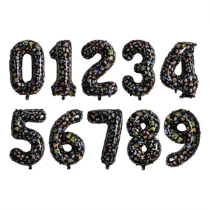 32'' Party-use balloons with letters or numbers