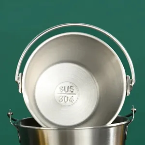 57OZ Stainless Steel Beer Snack Bar KTV Ice Bucket