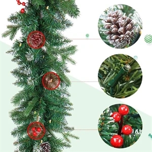 8 foot Holiday Garland