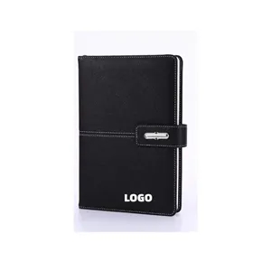 A5 Lined Leather Notebook