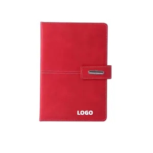 A5 Lined Leather Notebook