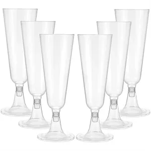 Acrylic champagne flutes