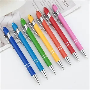 Aluminum Ballpoint Pens with Screens Touch Stylus Tips
