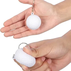 Ball Stress Reliever Key Chain
