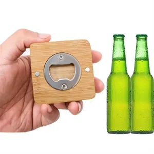Bamboo Wood Bottle Opener