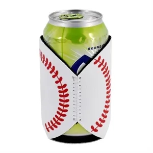Baseball Skin Can Cooler Holder