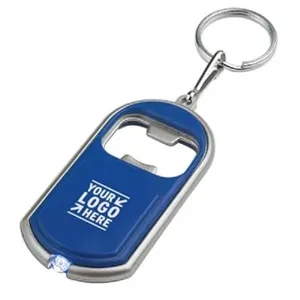 Bottle Opener Key Chain With LED Light