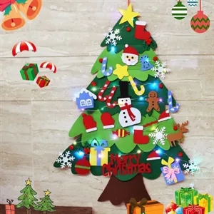 Christmas Tree Set with Ornaments for Kids DIY