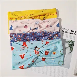 Cross Hairband Sport Antiperspirant Hair Accessories