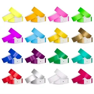 Custom 3/4'' Disposable Paper Wristbands for Events