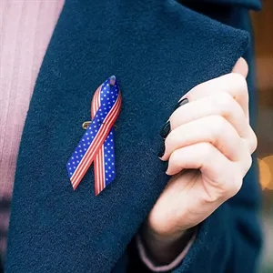 Custom Printed Ribbons with Pin