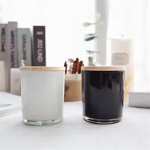Custom Scented Candle In Glass Jar