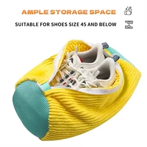 Deformable Shoe Washing Bag