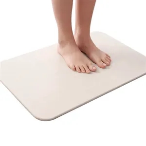 Diatomite bath mats