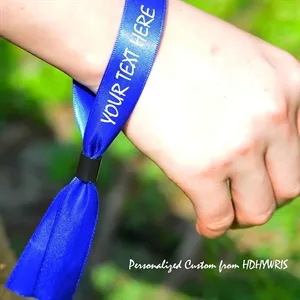 Disposable Full Color Fabric Bracelet Woven Wristbands