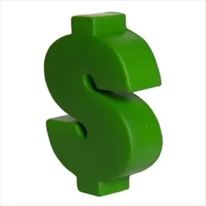 Dollar Sign PU Stress Reliever