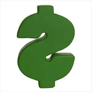 Dollar Sign PU Stress Reliever