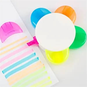 Flower Shape Fluorescent Pen