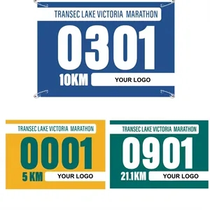 Full Color Printed Race Bibs