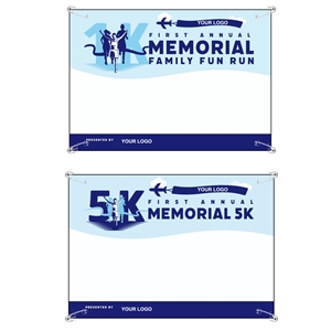 Full Color Printed Race Bibs