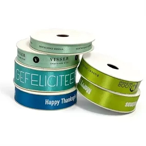Gift Packing Satin Ribbon Roll -7/9"W -100yard