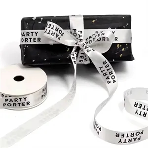 Gift Packing Satin Ribbon Roll -7/9"W -100yard