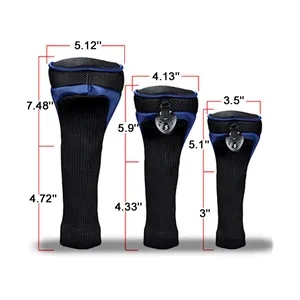 Golf Wood Shaft Protector 3-Piece Set