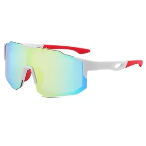 Half Rimless Sport Sunglasses for Men and Women
