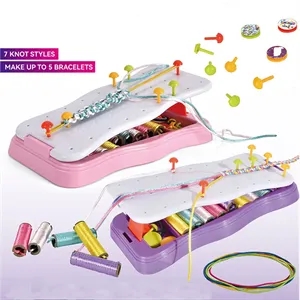 Hand Rope Weaver Set Bracelet Making Girls Gift
