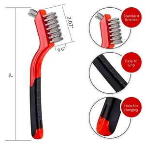 Heavy-Duty Wire Brush Set - 3 Pack for Deep Cleaning