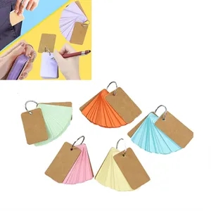 Index With Binding Rings Double-sided Available Study Cards