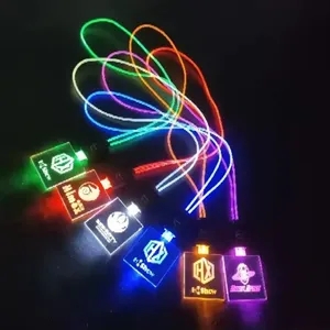 LED Necklace with flashing pendant