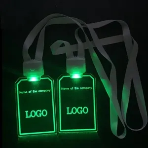 Lanyard ID Card with LED Light