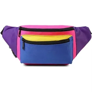 Neon Waist Fanny Pack For 80S Costumes
