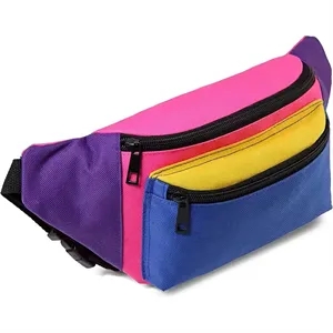 Neon Waist Fanny Pack For 80S Costumes